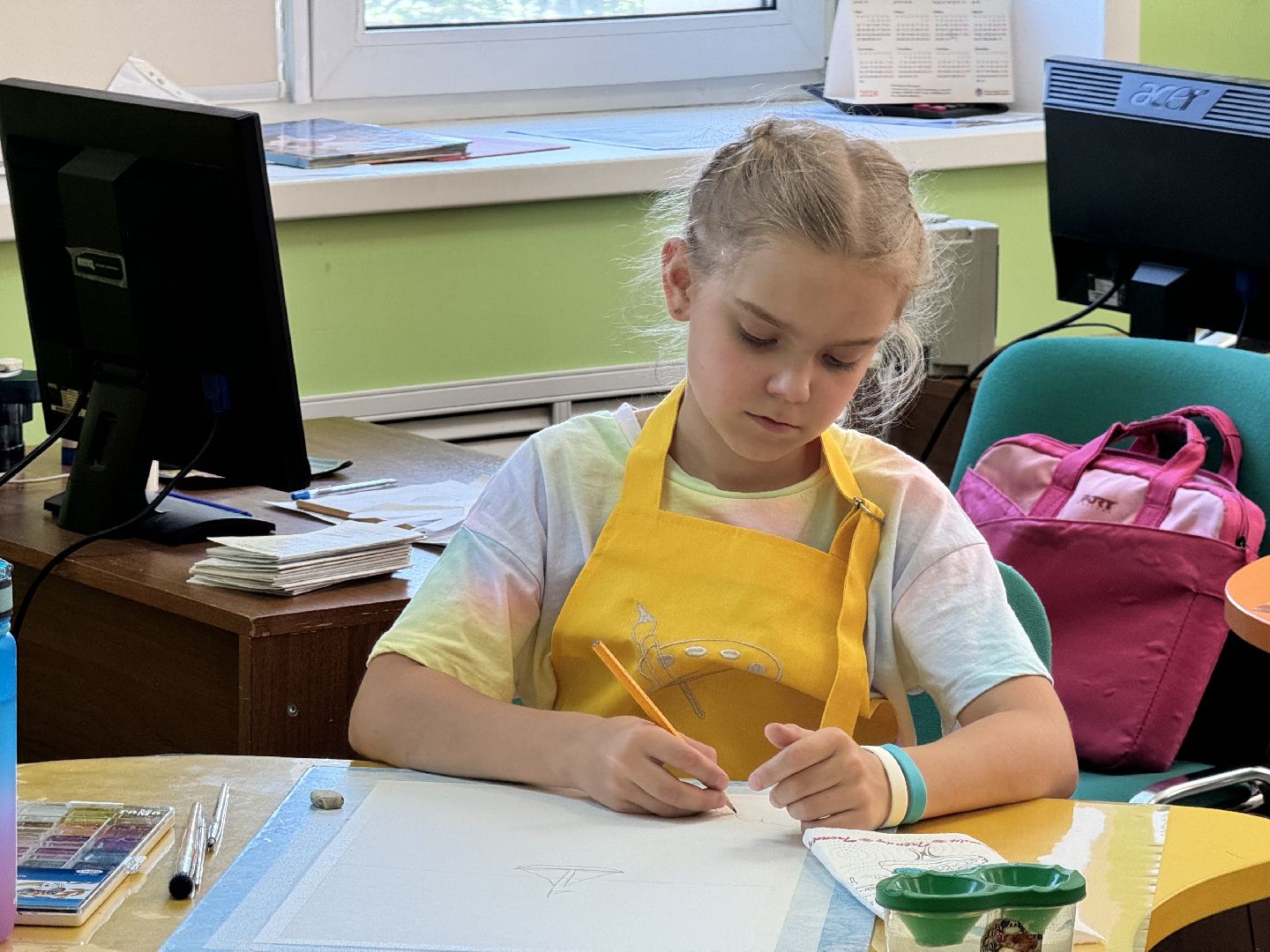 шаховская, мастер класс, акварель,