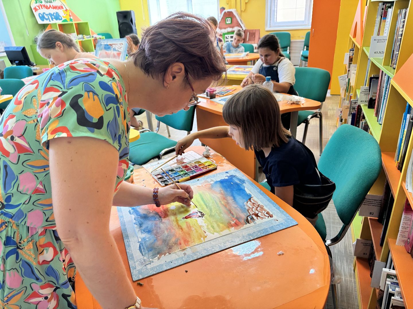 шаховская, мастер класс, акварель,