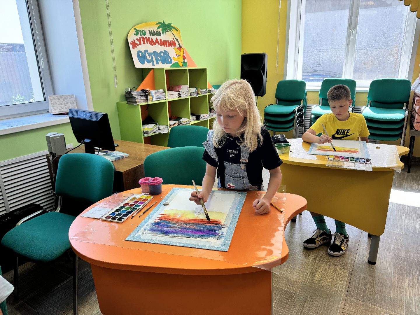 шаховская, мастер класс, акварель,