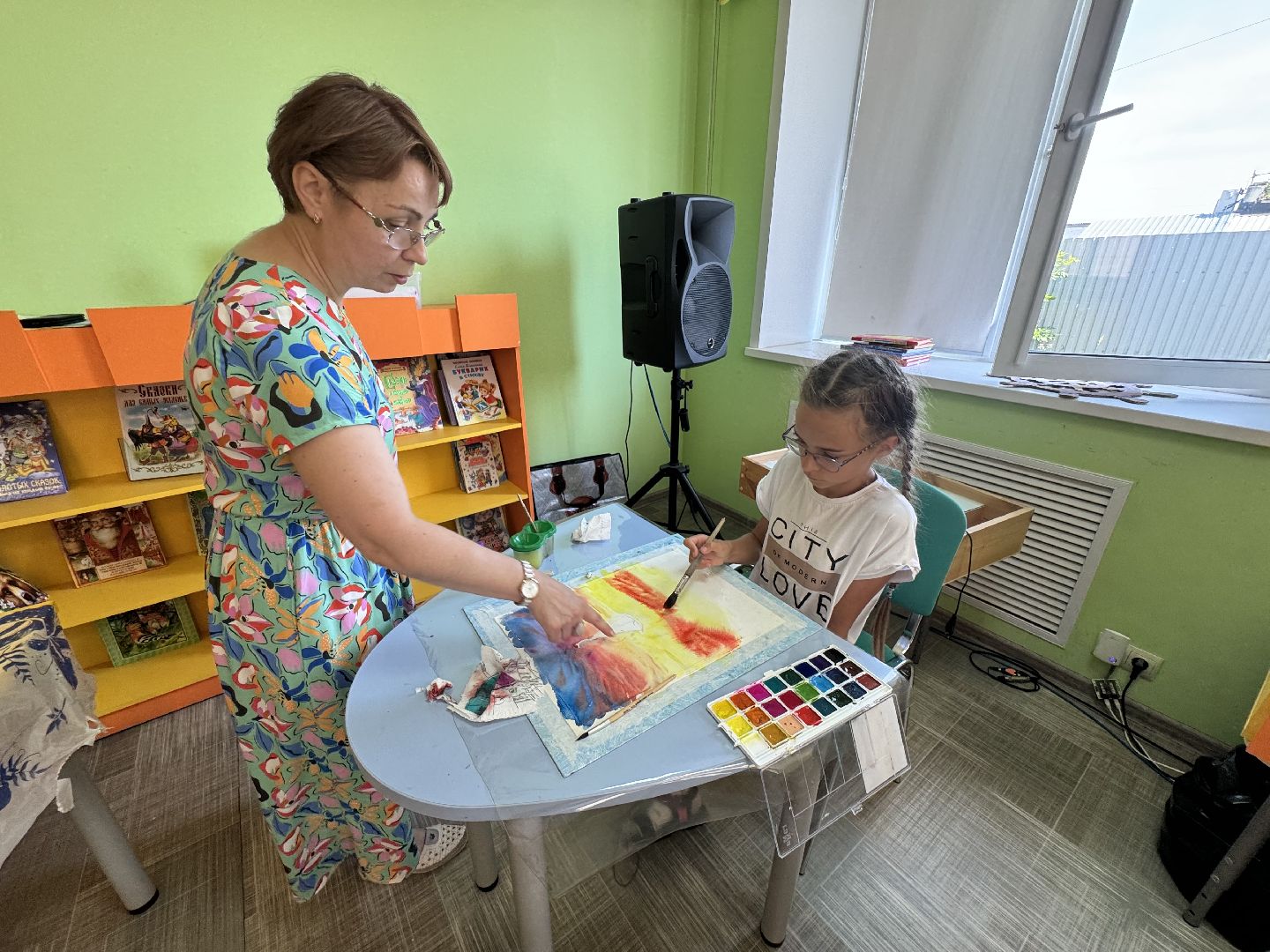 шаховская, мастер класс, акварель,