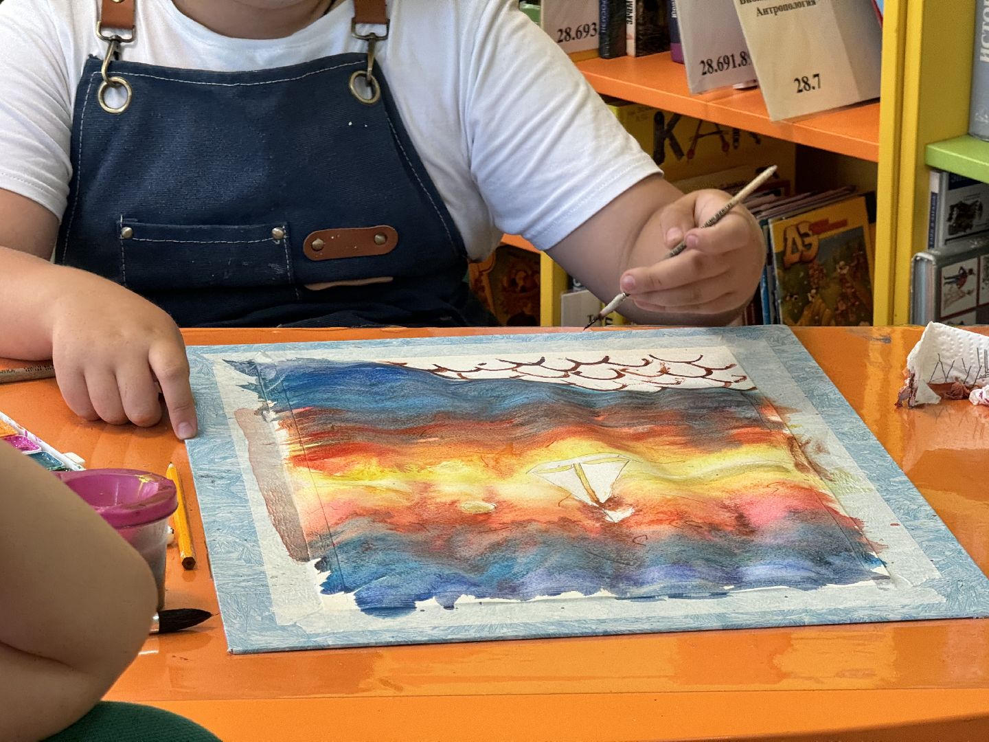 шаховская, мастер класс, акварель,