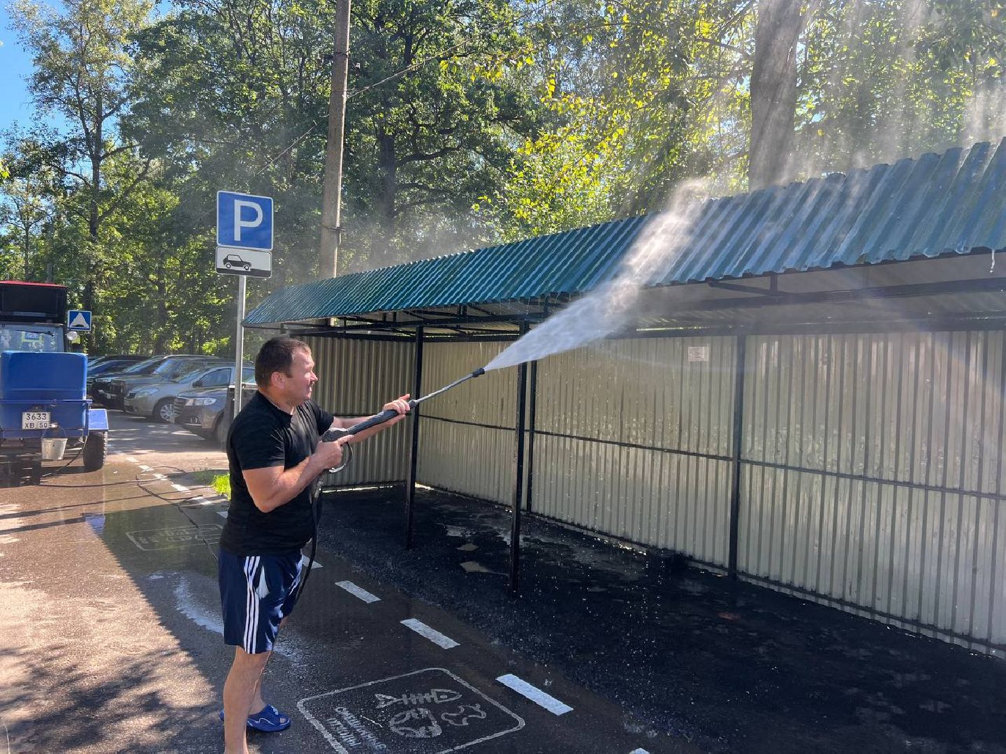 контейнерная площадка, управляющая компания, чистота в восходе, городской округ восход,