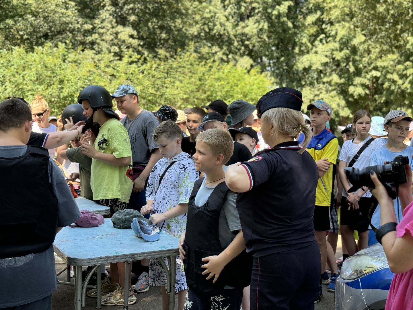 Оздоровительный лагерь Салют, Правила безопасности дорожного движения, ленинский городской округ, поселок Володарского, ГАИ, безопасность на дорогах,