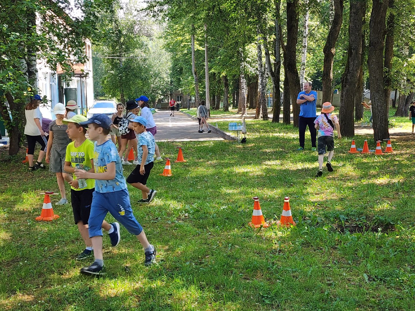 красноармейск, г.о. пушкинский, пришкольный лагерь, спортивное ориентирование,