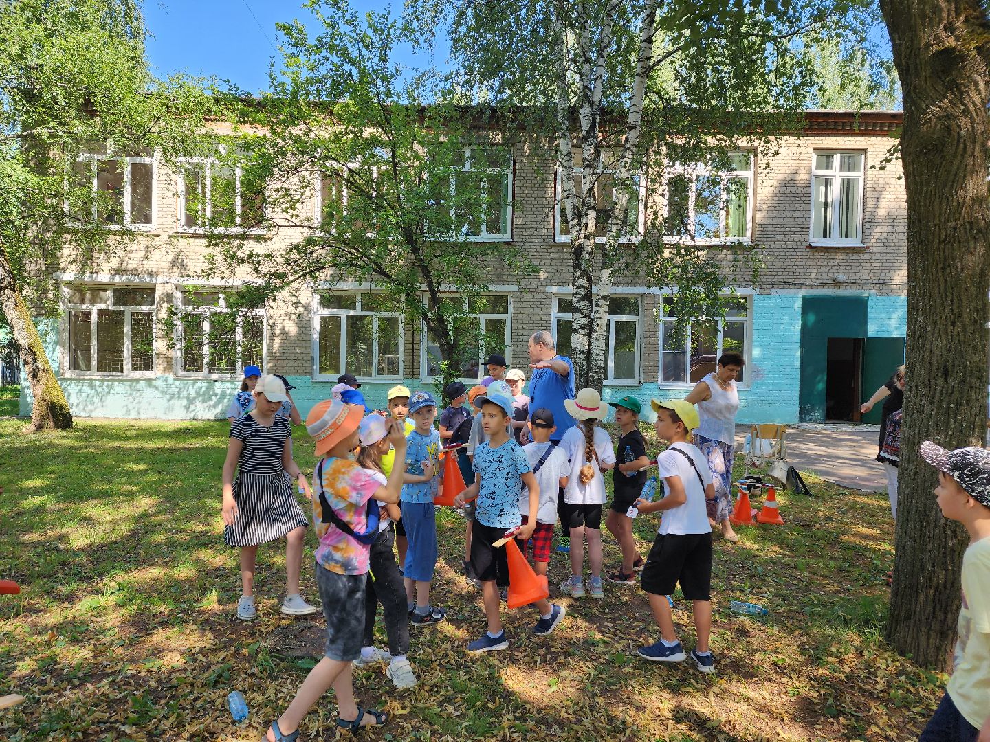 красноармейск, г.о. пушкинский, пришкольный лагерь, спортивное ориентирование,