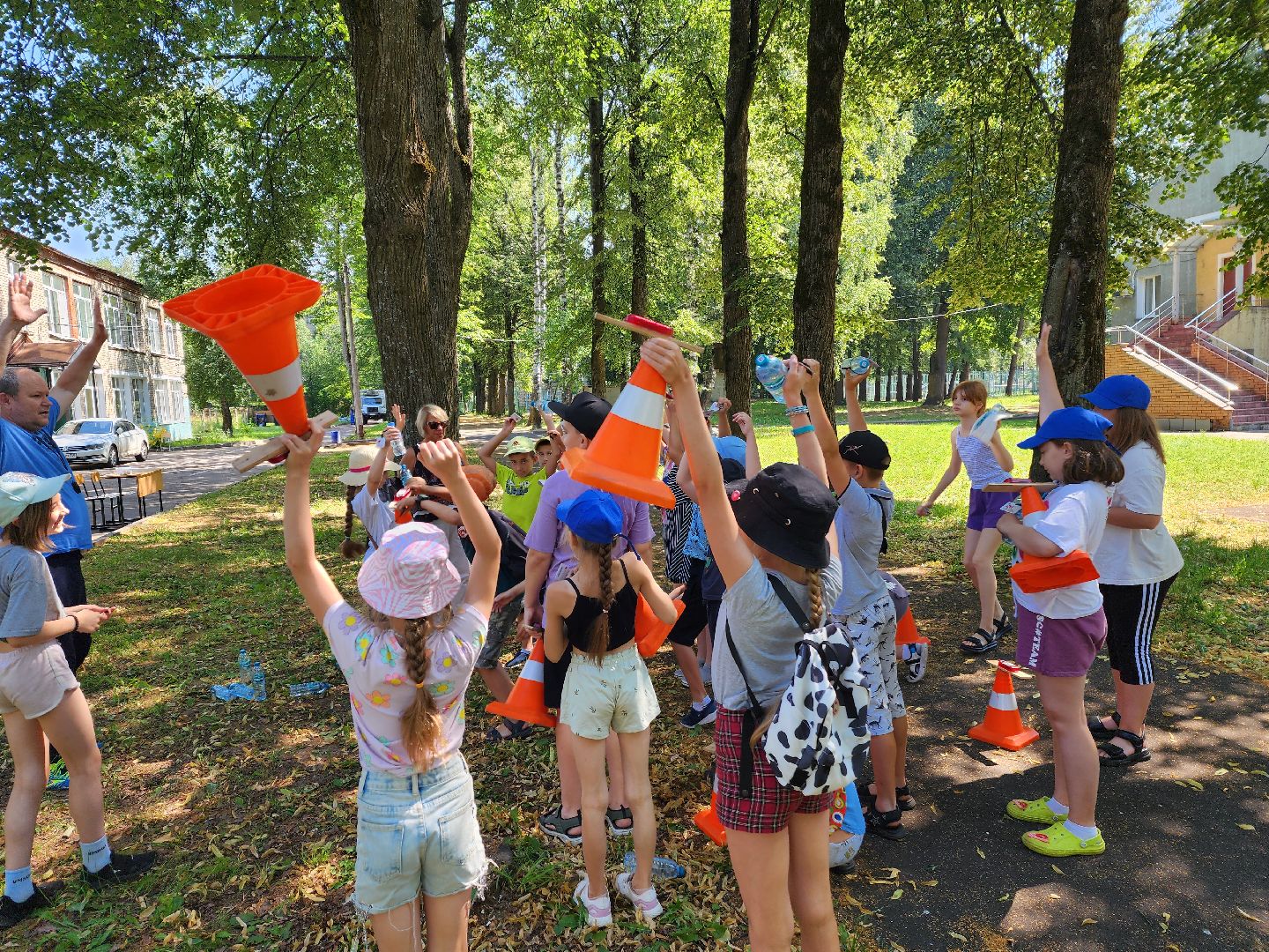 красноармейск, г.о. пушкинский, пришкольный лагерь, спортивное ориентирование,