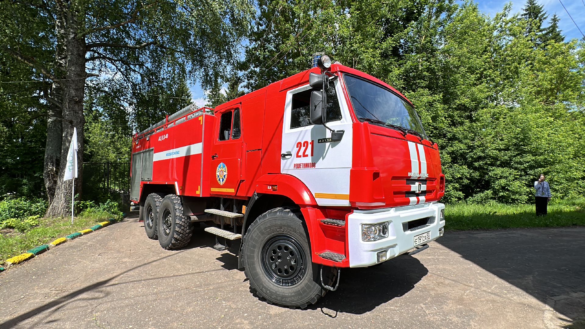 Клин, общество, дети, безопасность, пожарные, учения,