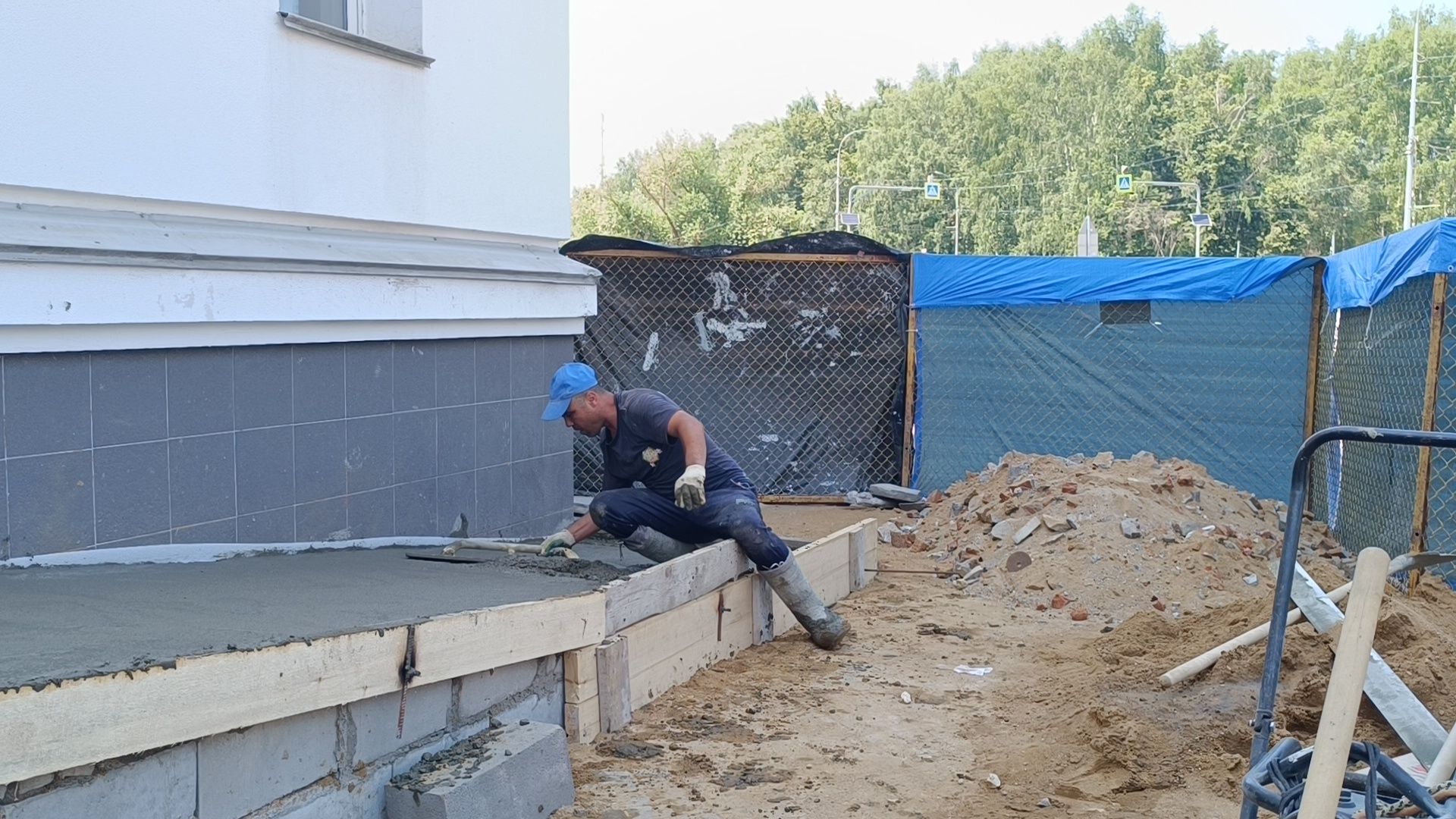 пандус, строительство, доступная среда,