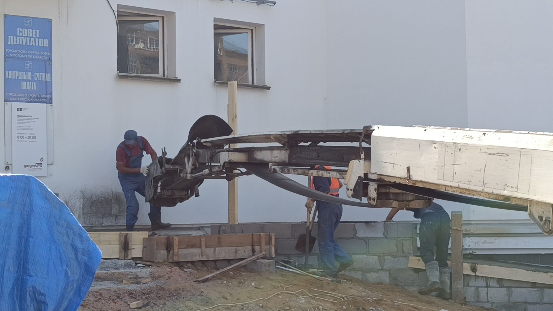 пандус, строительство, доступная среда,