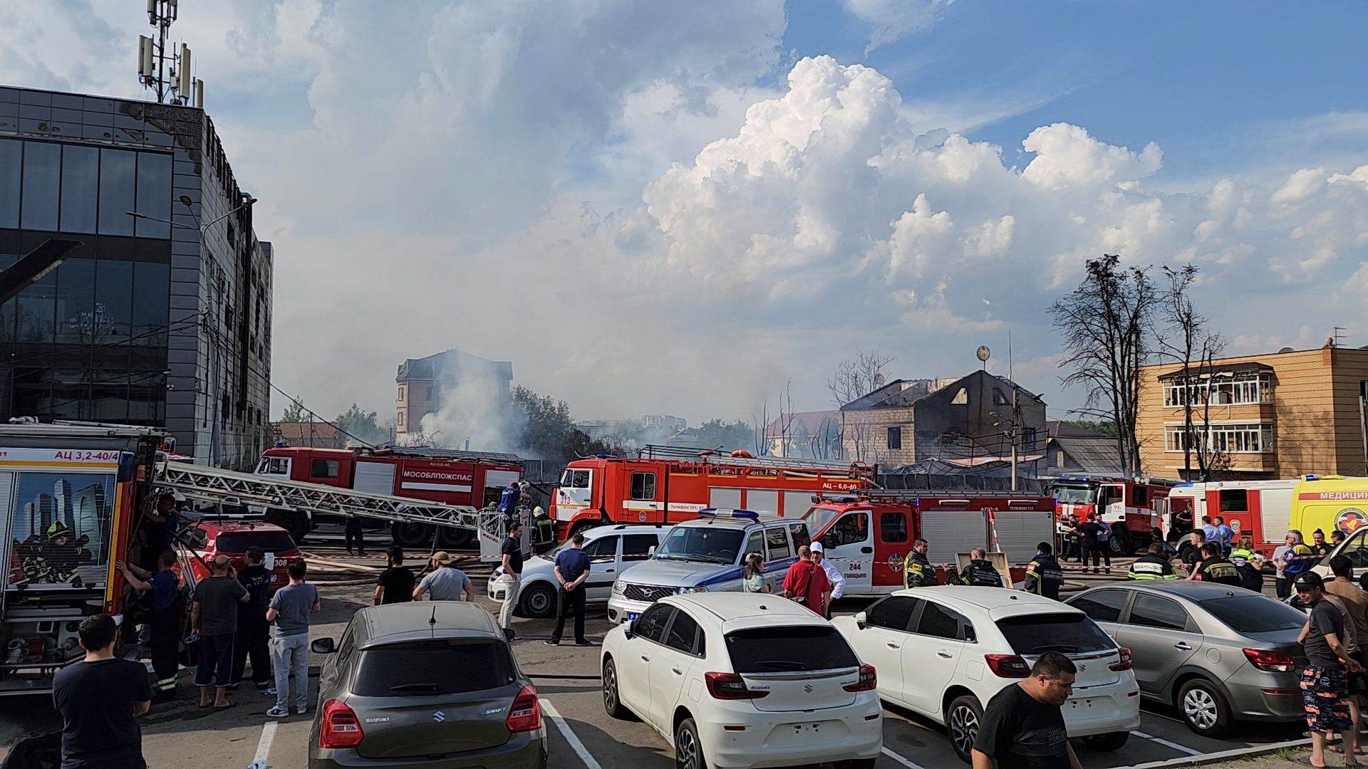 одинцово, новоивановское, пожар, чп,