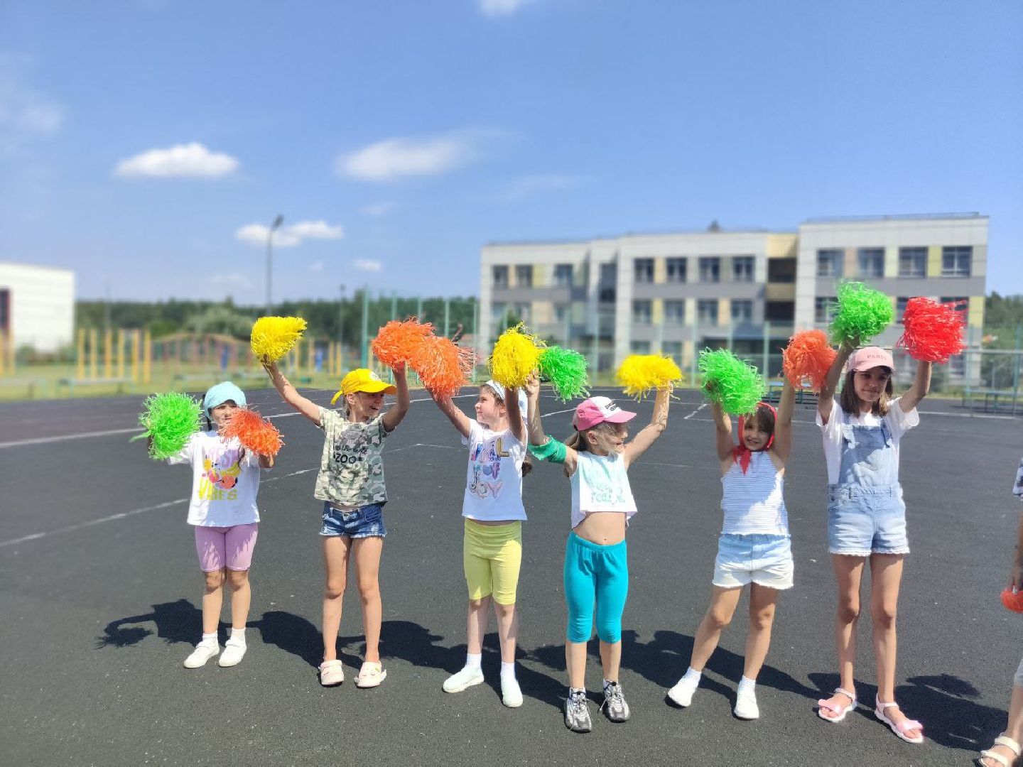 летний лагерь, каникулы, школа 9, Домодедово,