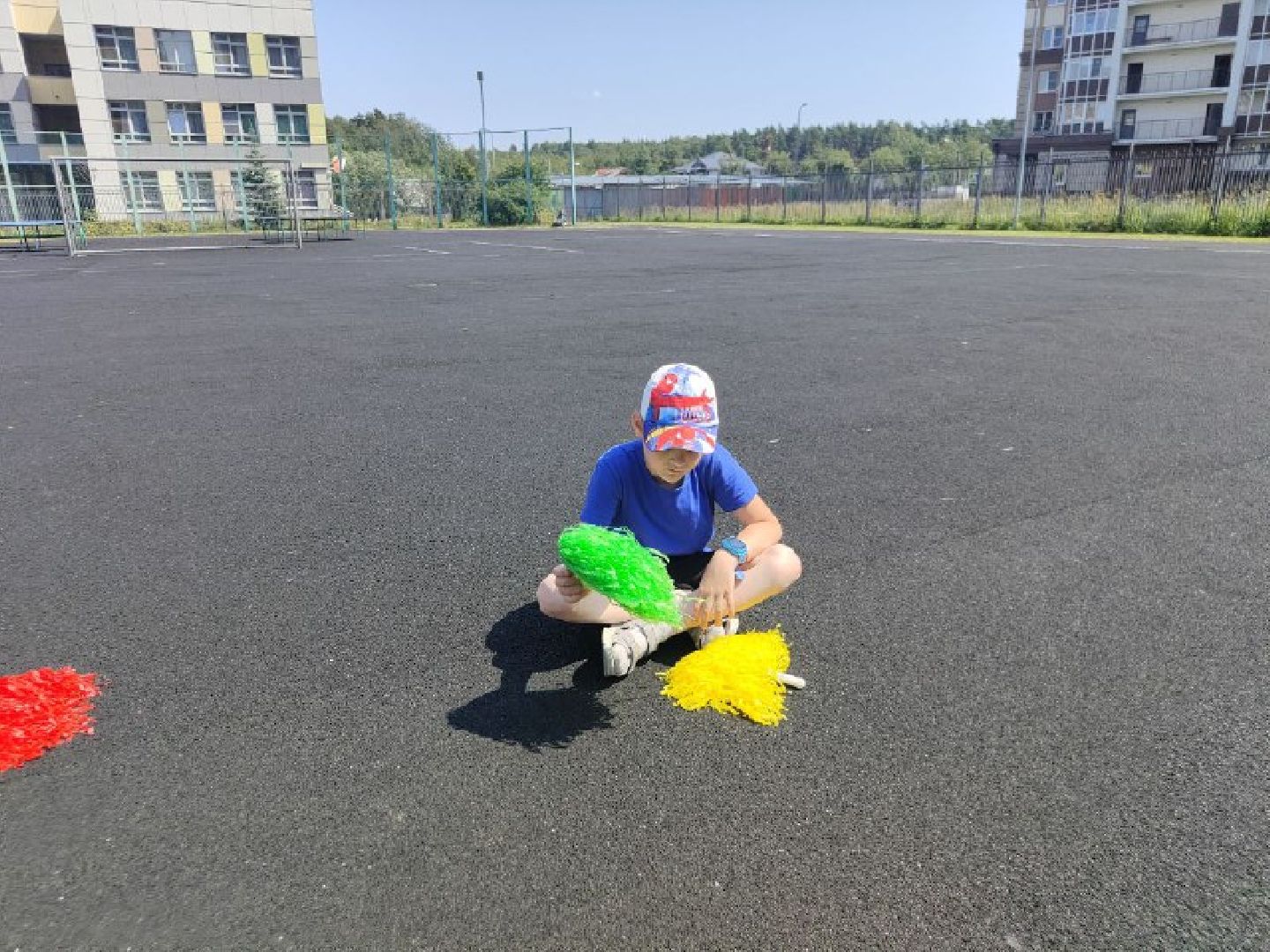 летний лагерь, каникулы, школа 9, Домодедово,