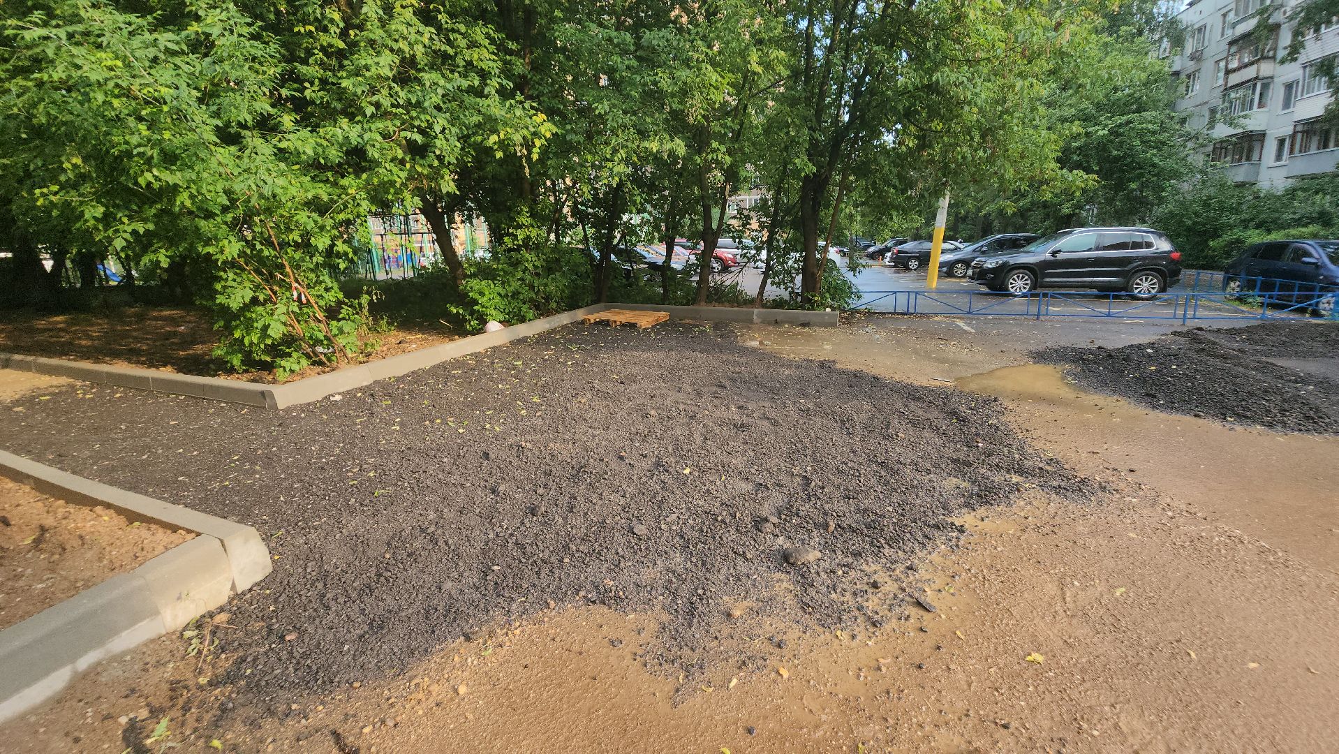 долгопрудный, Нагорная, ямочный ремонт, асфальтирование дворов дорог,