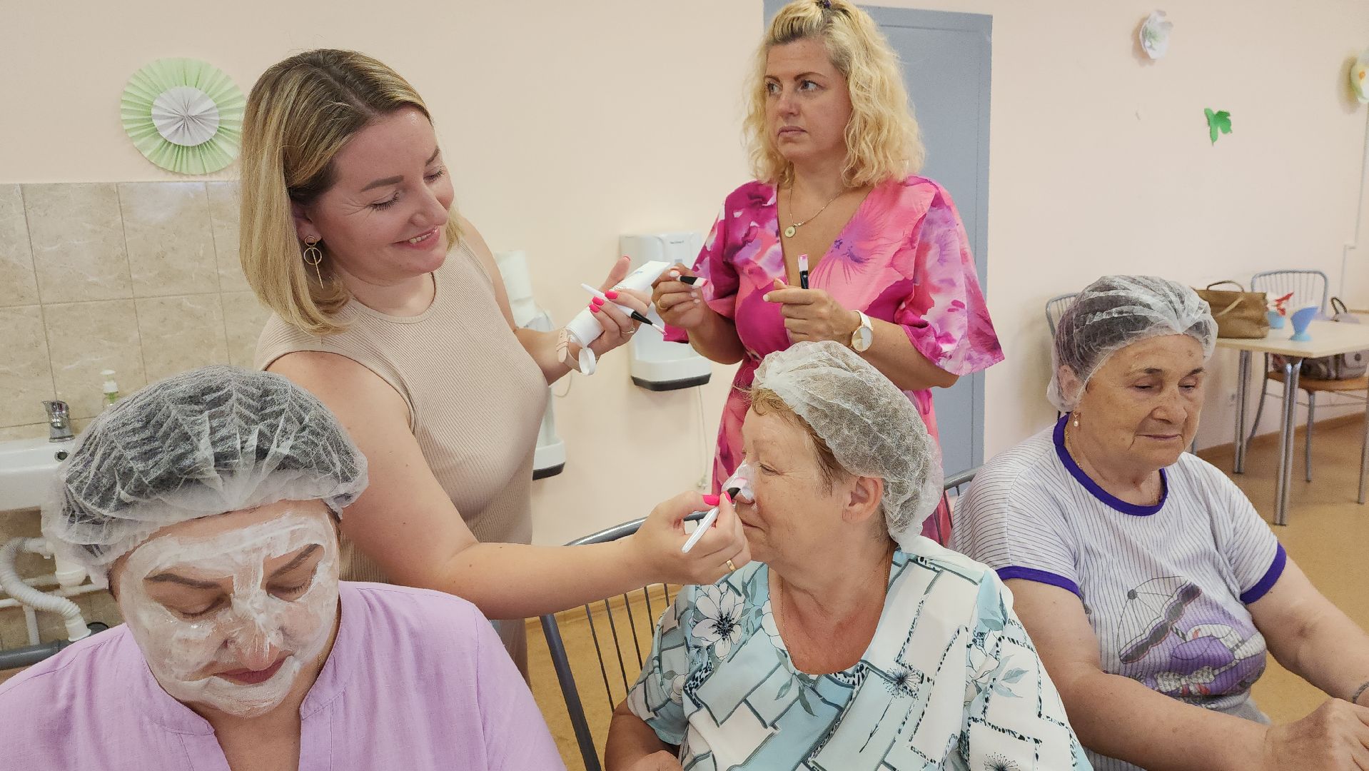 ивантеевка, косметология, мастер-класс, мамино время, центр социального обслуживания, родители детей инвалидов,