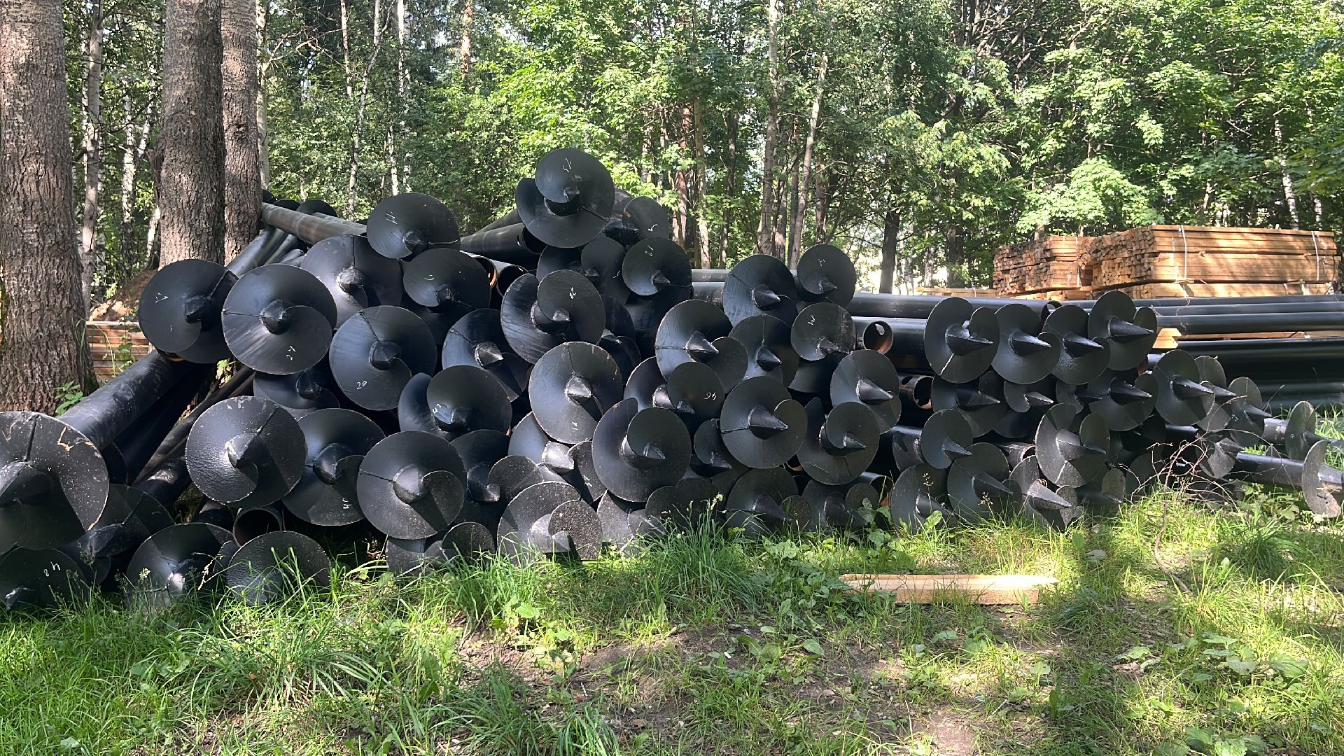 лес, лесопарк, кучинский лесопарк, пруд, благоустровйство,