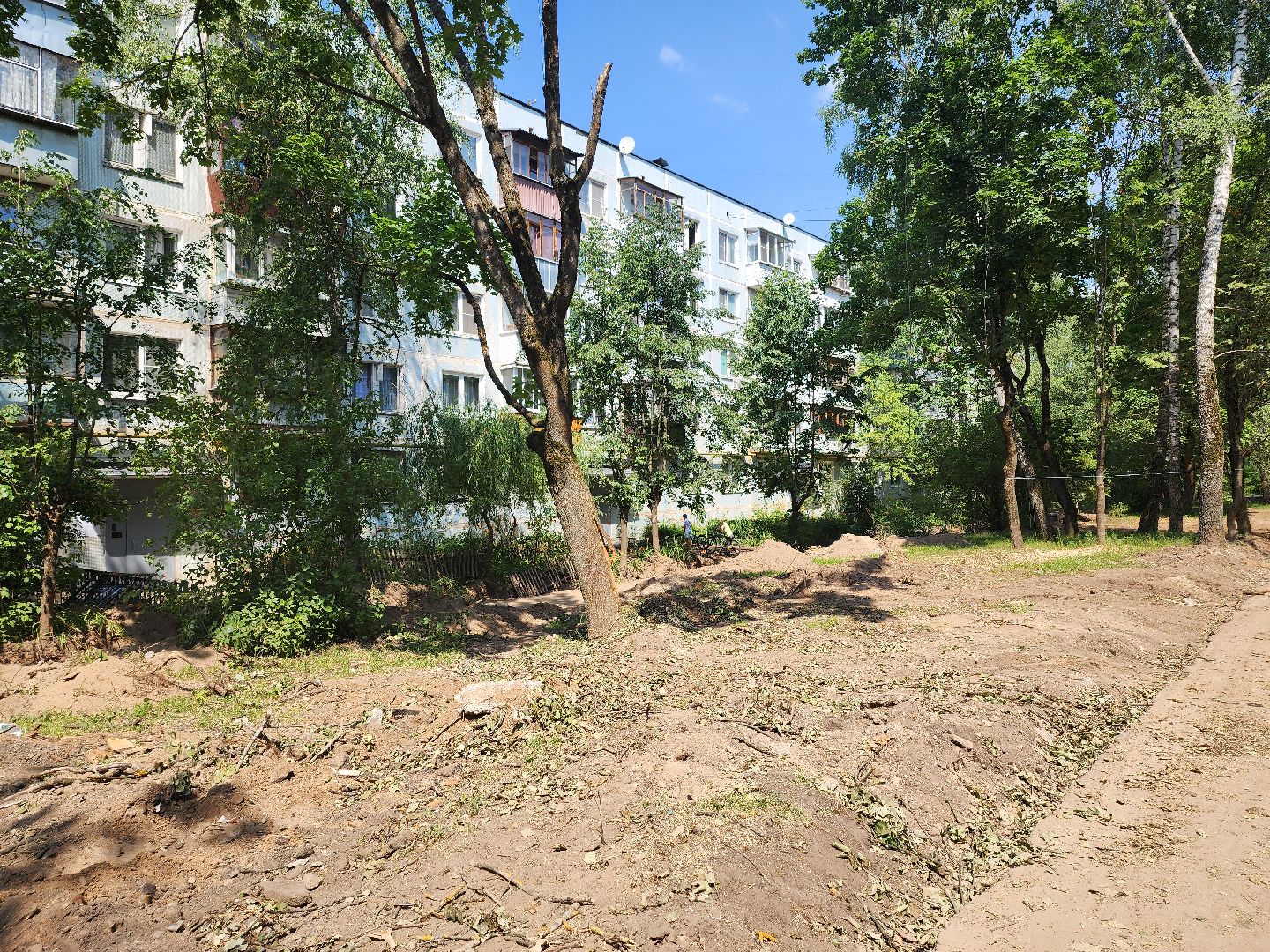 Одинцово, новый городок, благоустройство, дворы, ремонт, асфальт, тротуар, парковка,