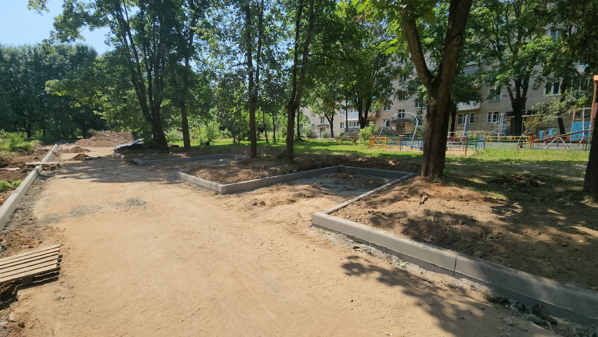 одинцово, поселок санатория имени Герцена, благоустройство, комплексное благоустройство дворов,