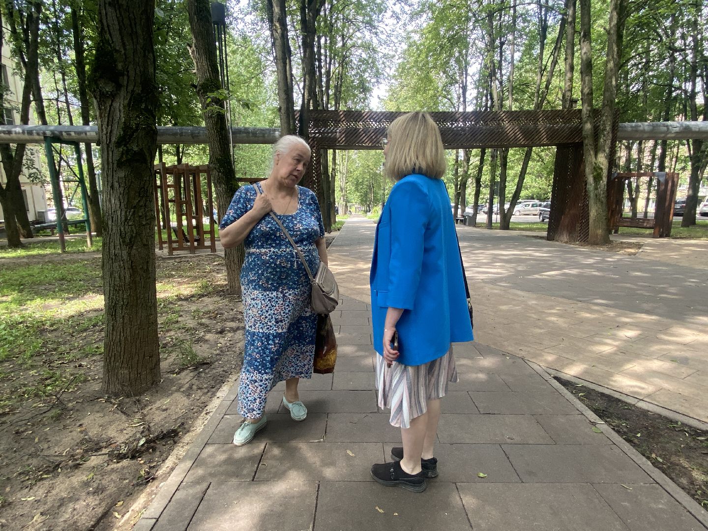 благоустройство территории, Власиха Цветной бульвар, обращения жителей власихи, Обходы территорий, Контроль выполнения работ,