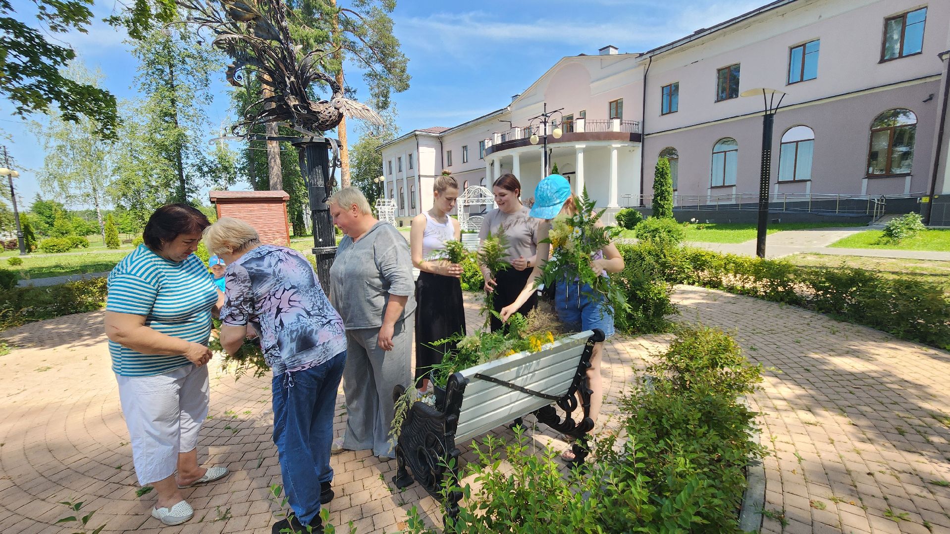 Букет лета, мастер класс, Рошаль, парк крестов брод, ДК Косякова, Большая Шатура,