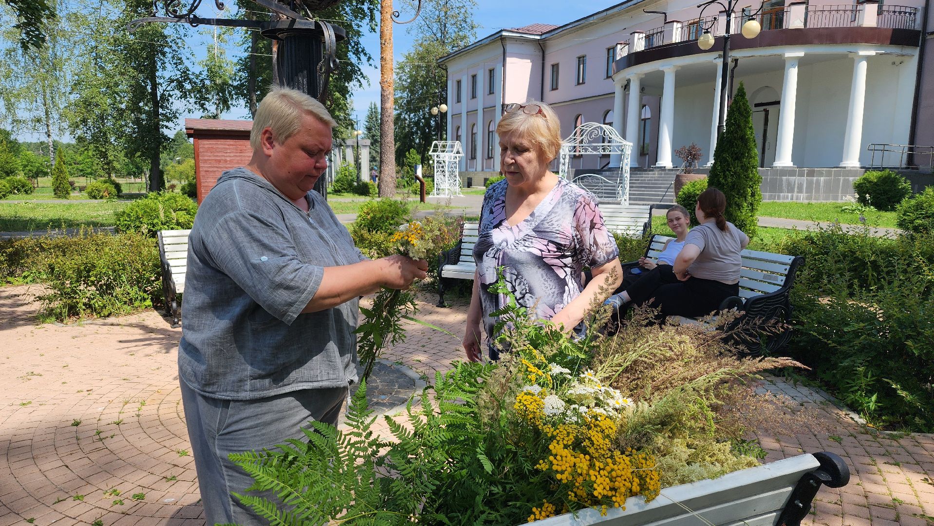 Букет лета, мастер класс, Рошаль, парк крестов брод, ДК Косякова, Большая Шатура,