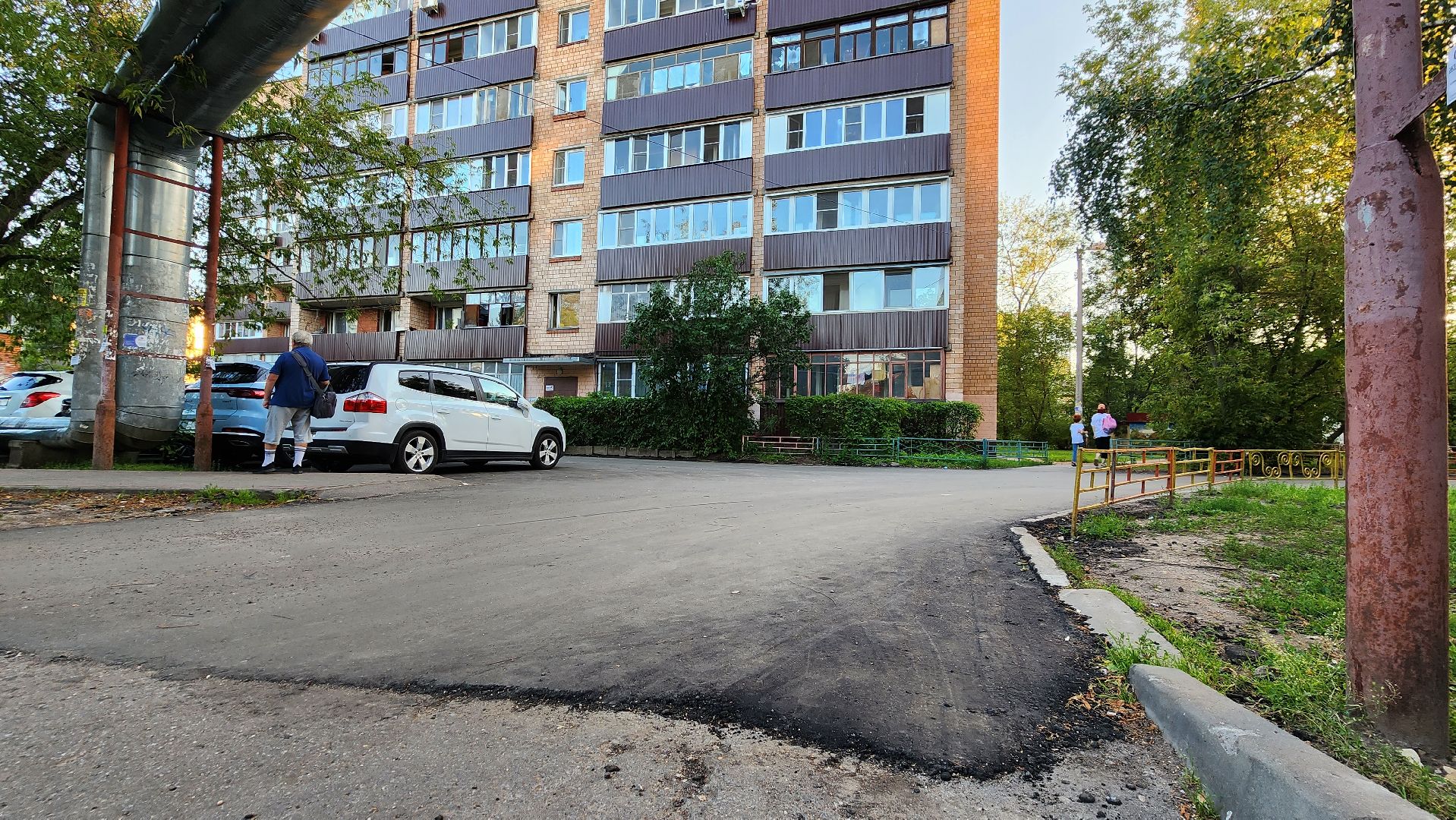 Ремонт дорог, Лобня, дороги,