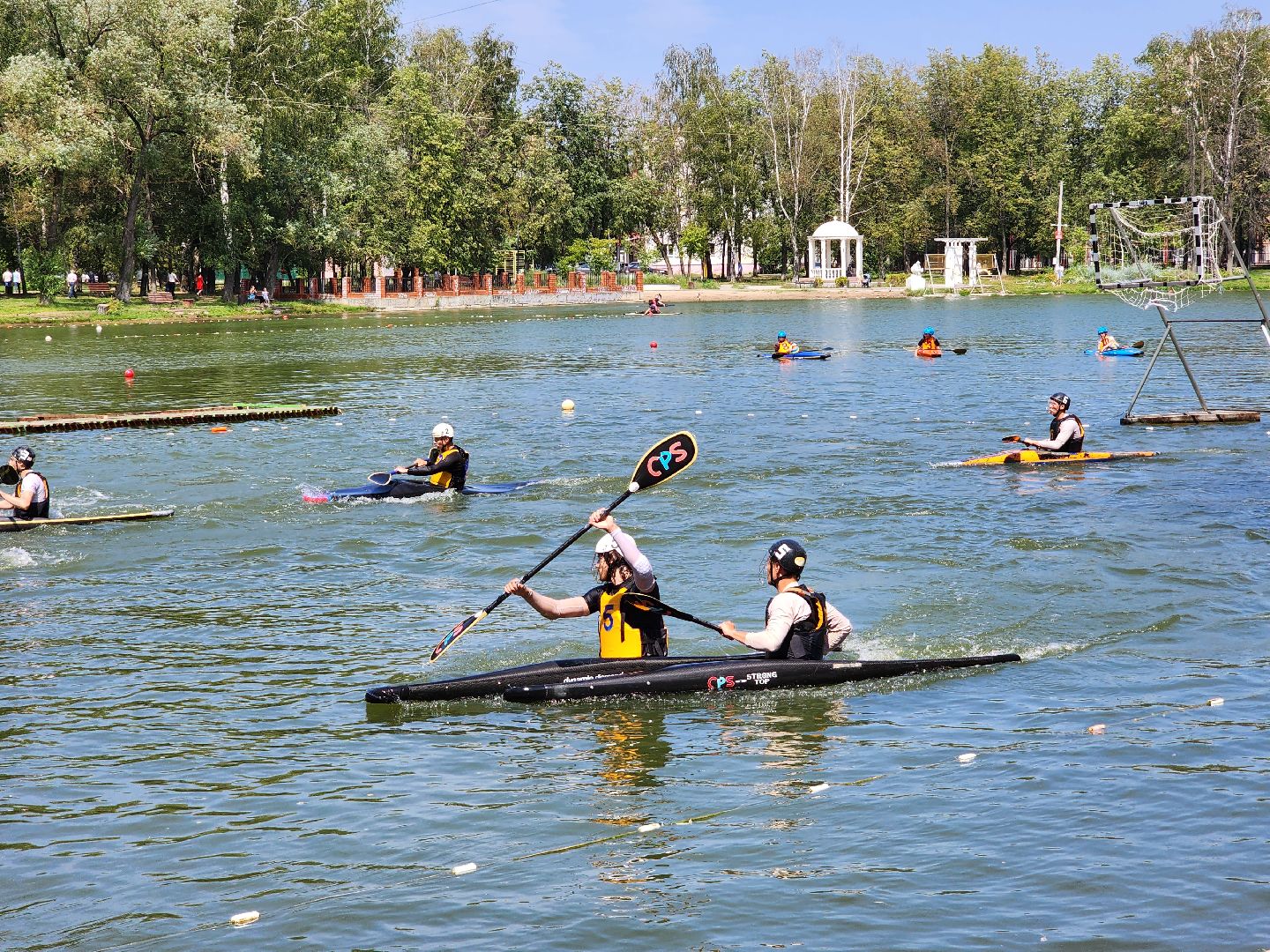 раменское, спорт, первенство по кануполо на озере Пионер,