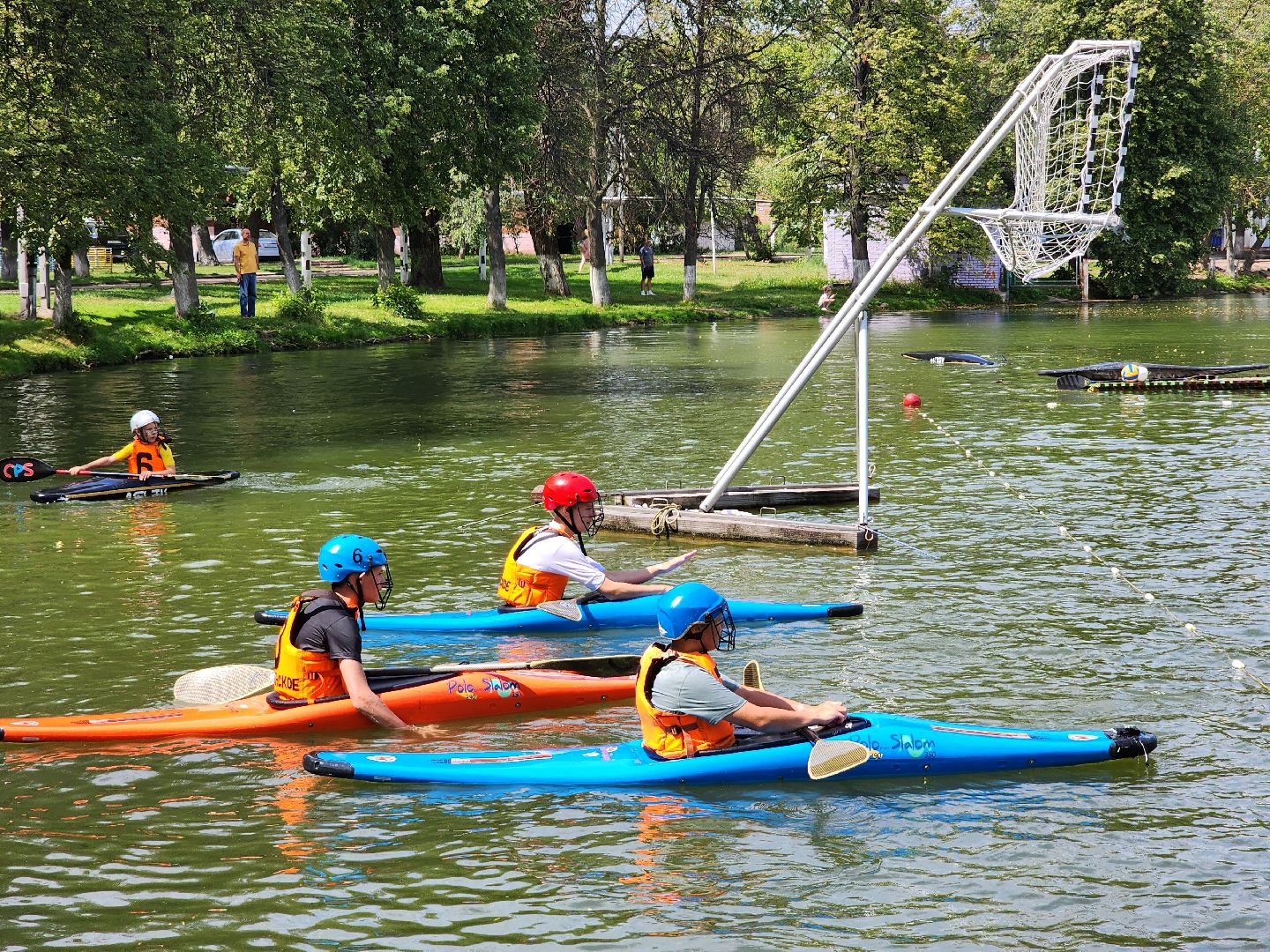 раменское, спорт, первенство по кануполо на озере Пионер,