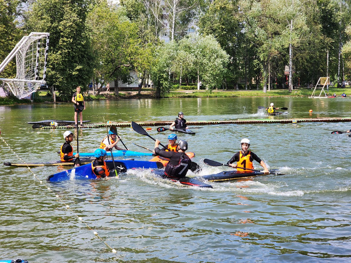 раменское, спорт, первенство по кануполо на озере Пионер,