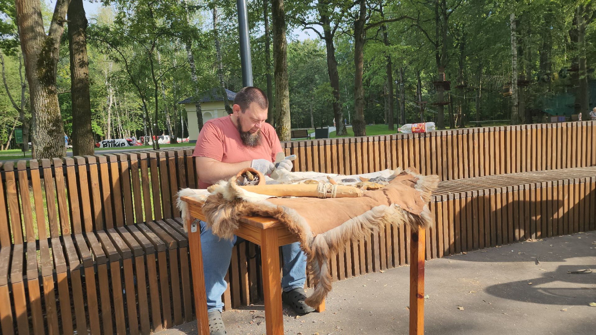 ступино, лето в подмосковье, археошкола,