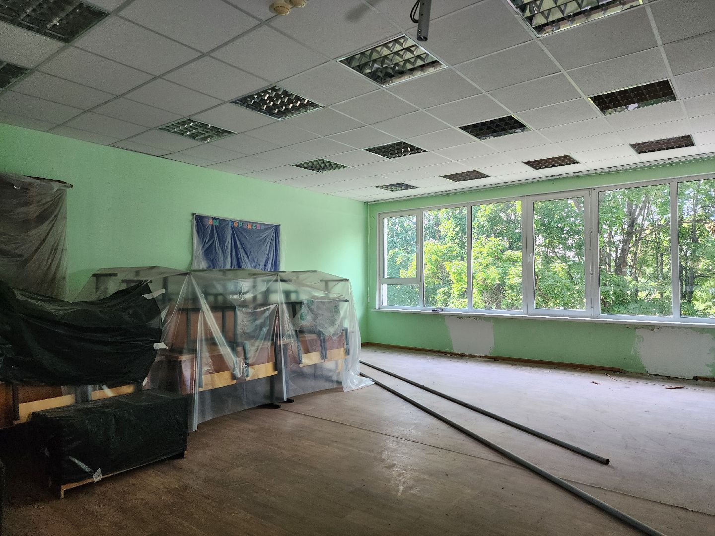 капистальный ремонт, капитальный ремонт школы, мытищи,