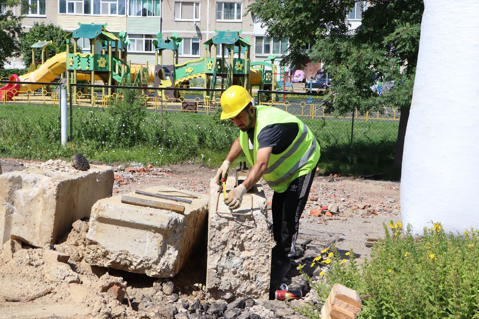 капремонт детского сада Журавушка, Серебряные Пруды,