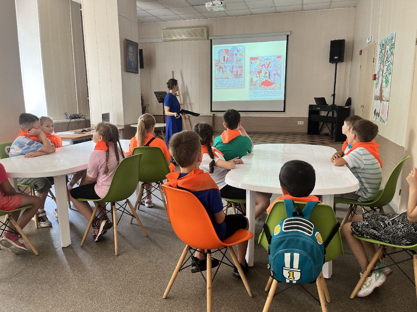 день семьи, праздник, библиотека, школьники,