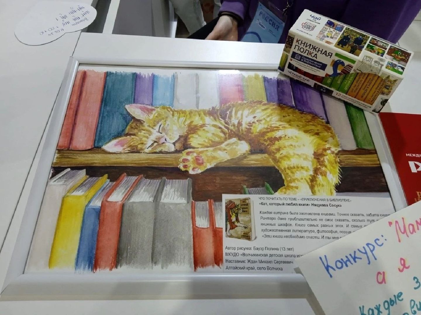 Балашиха, Подмосковье, конкурс рисунков, мама почитай мне а я нарисую, книги повлиявшие на меня, Российская государственная библиотека,