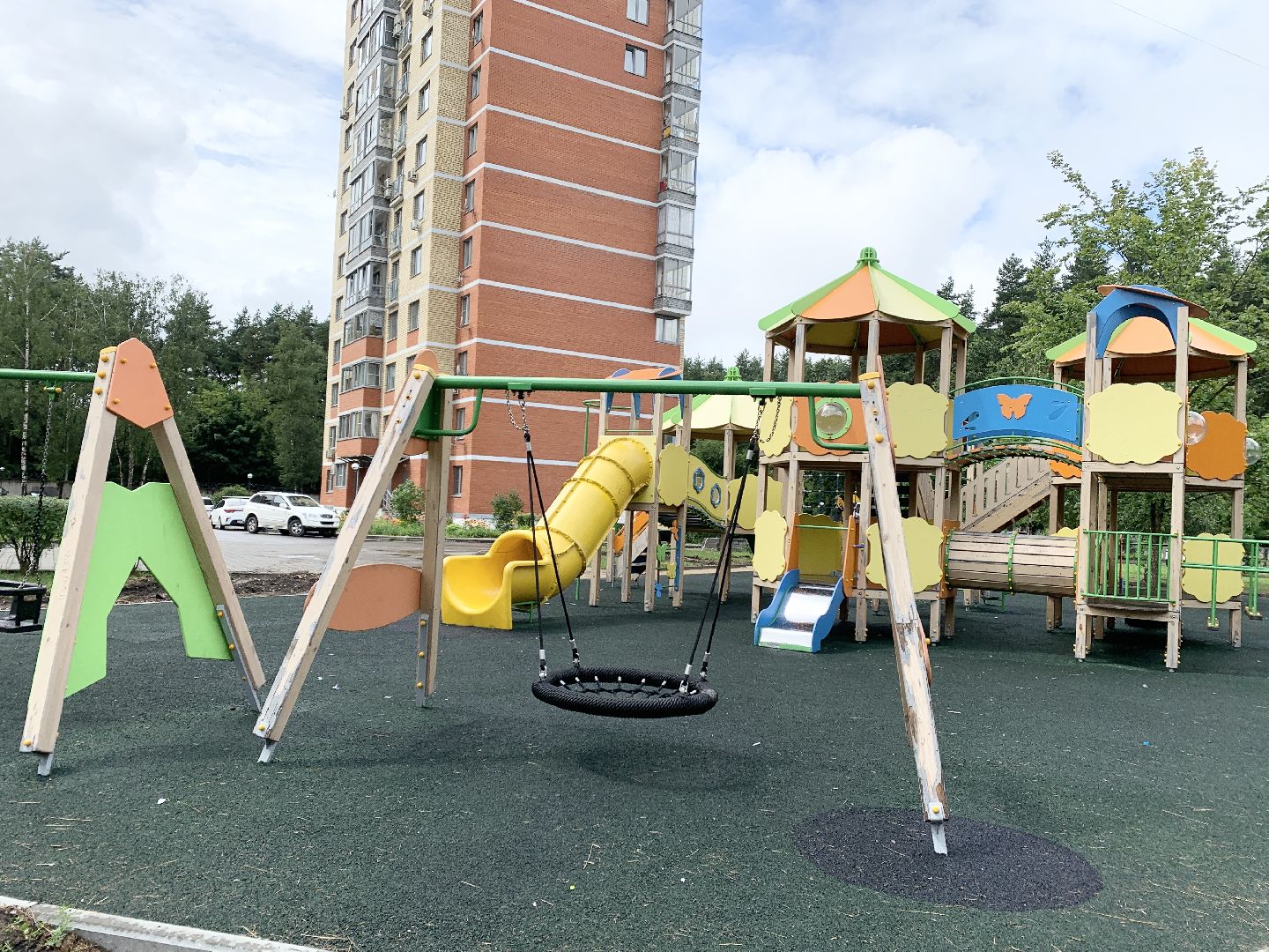 Балашиха, Подмосковье, благоустройство дворовой территории, модернизация детской площадки, зона воркаут,