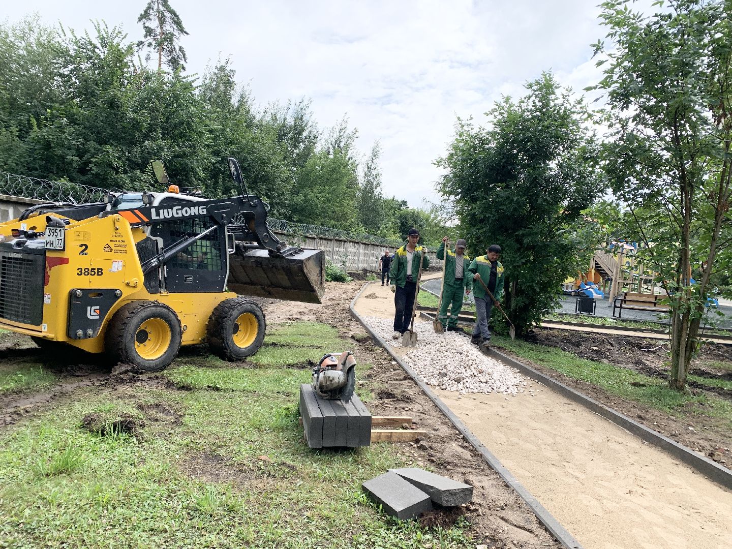 Балашиха, Подмосковье, благоустройство дворовой территории, модернизация детской площадки, зона воркаут,