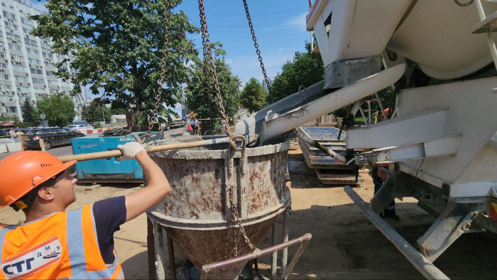 Люберцы, эстакада на Октябрьском проспекте, подземный пешеходный переход,