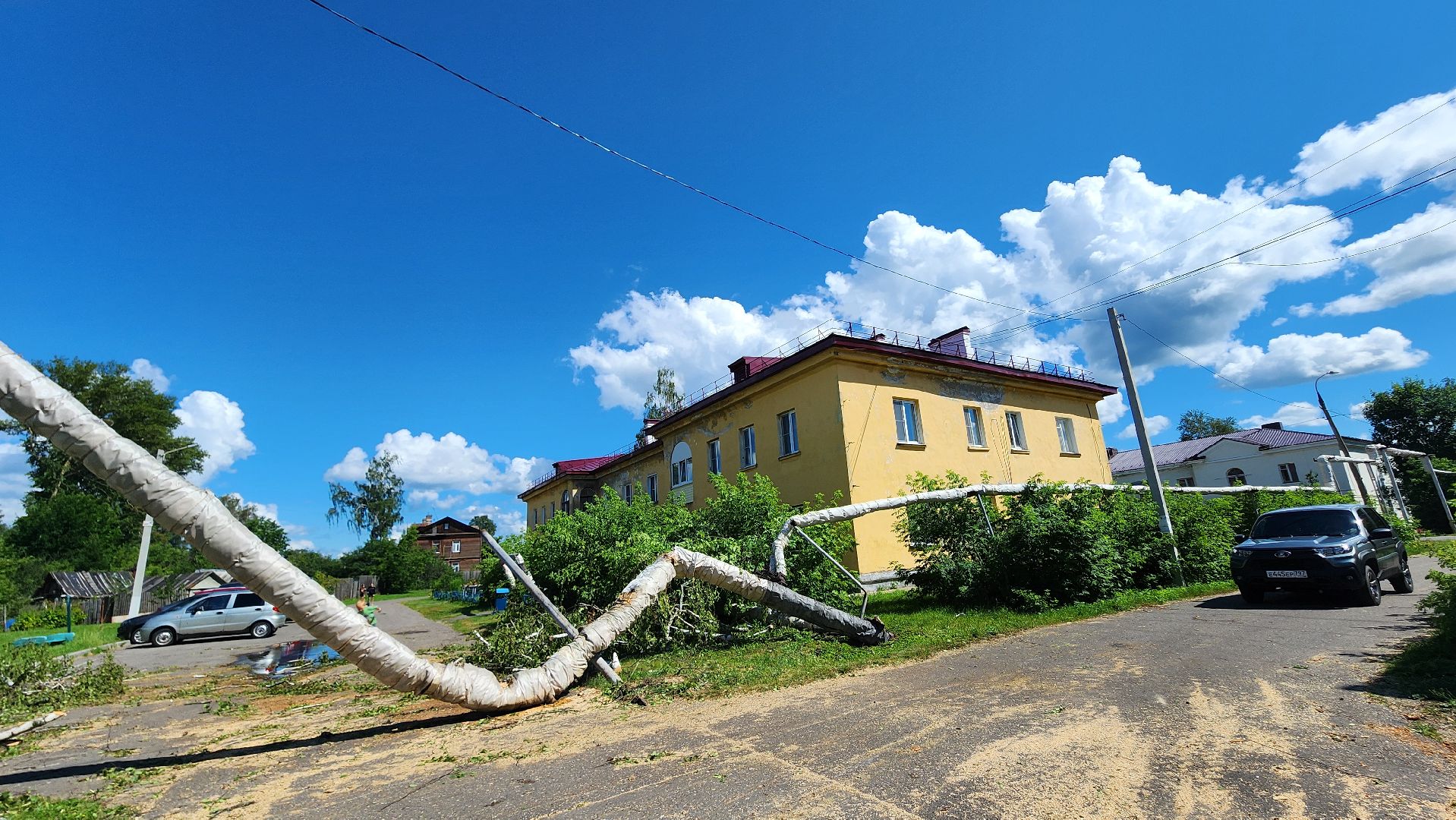 ураган, Стихия, Рошаль, Большая Шатура, Орхан, устранение последствий, жкх,