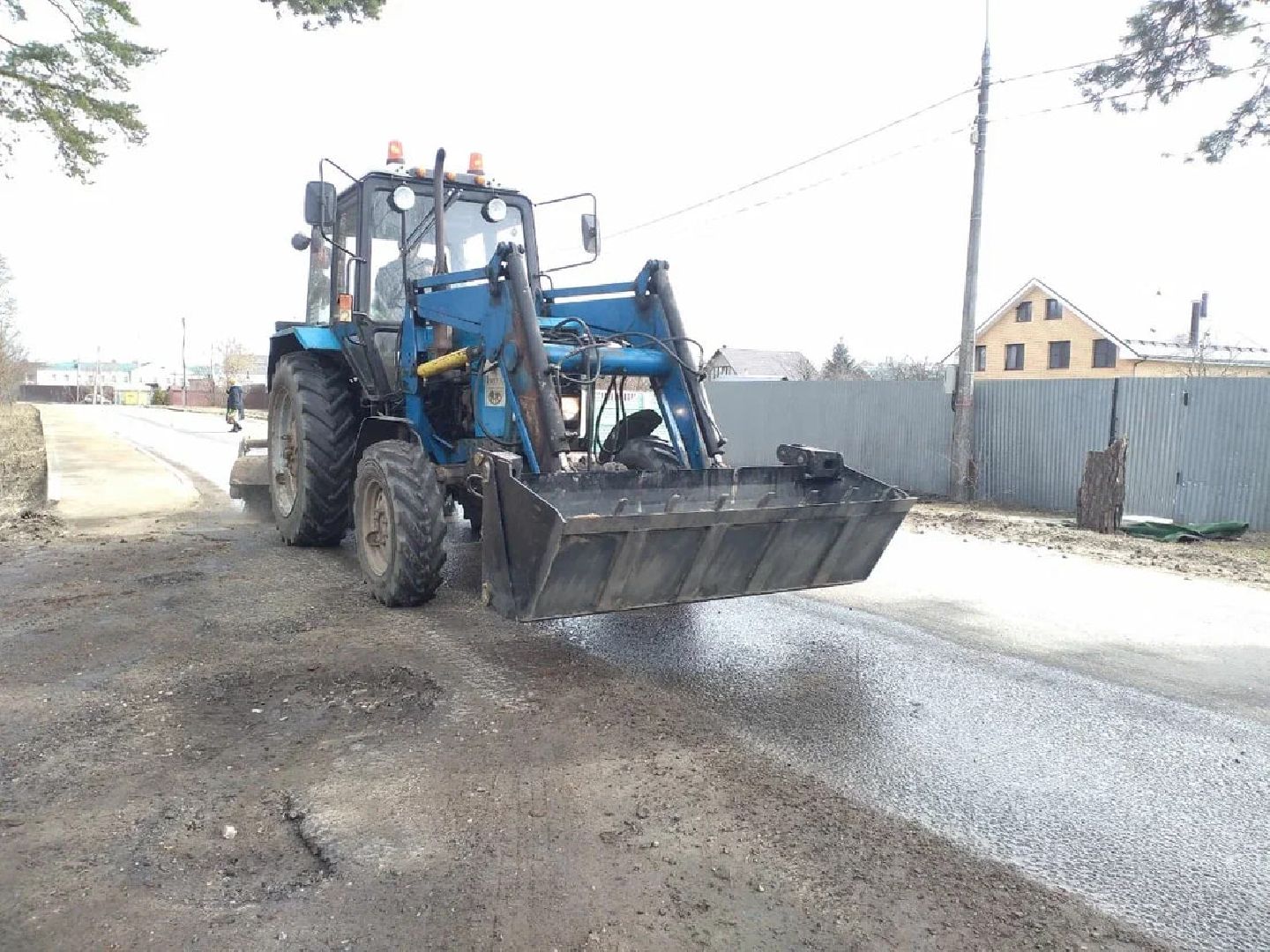 ЖКХ, уборка города, Лосино-Петровский,