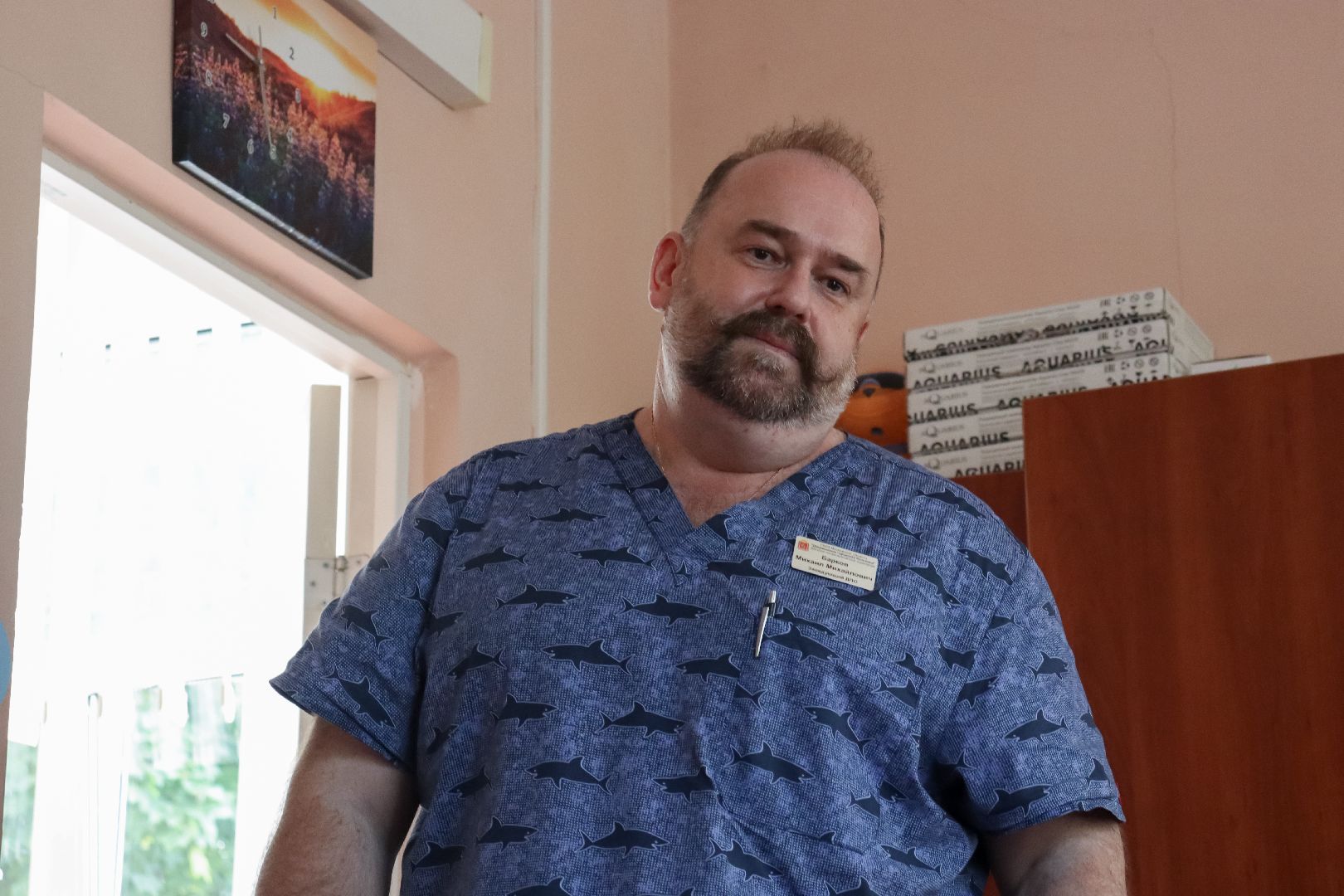 Дзержинский карьер, Виктор Барков, Дзержинская городская больница,