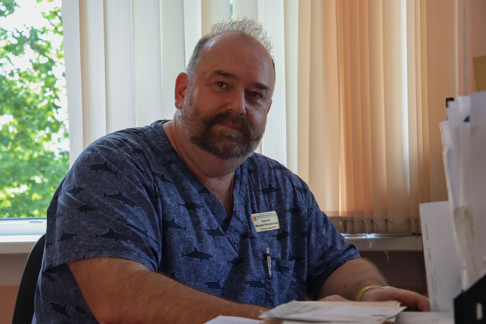 Дзержинский карьер, Виктор Барков, Дзержинская городская больница,