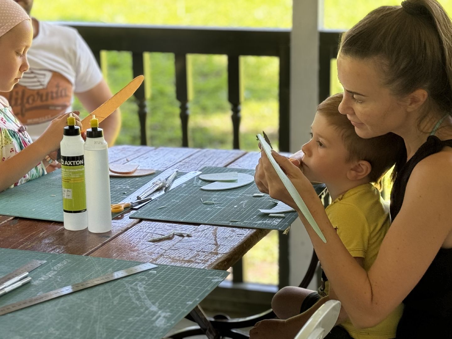 Изготовление модели планера, мастер-класс для детей, техническое творчество, музей-заповедник горки ленинские, авиамоделирование, ленинский городской округ,