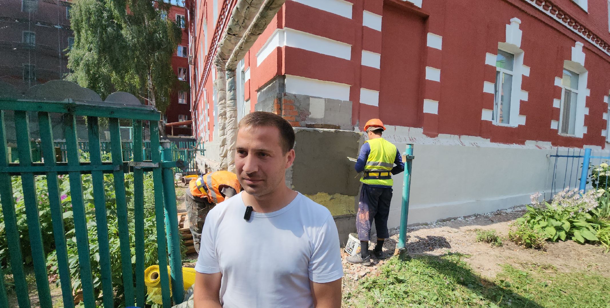 серпухов, улица красный текстильщик, жкх, ремонт фасада дома, капремонт жилого фонда,