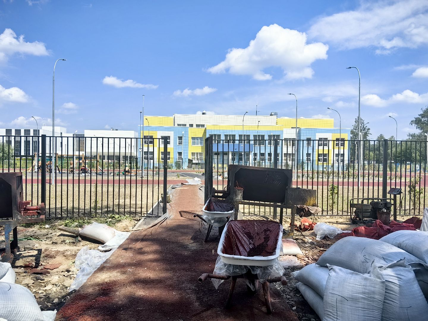 школа, строительство, образование, благоустойство, озеленение, спортивное ядро, щёлково,