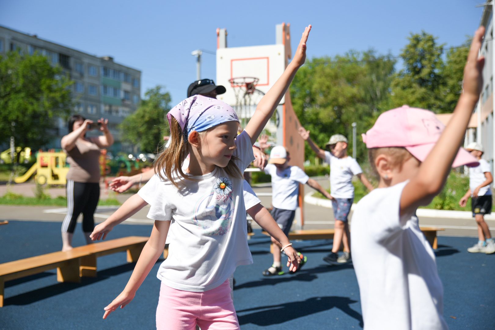 Бронницы, Детский сад Конфетти-Совхоз, Праздник семьи, день любви семьи и верности, Спортивный праздник,
