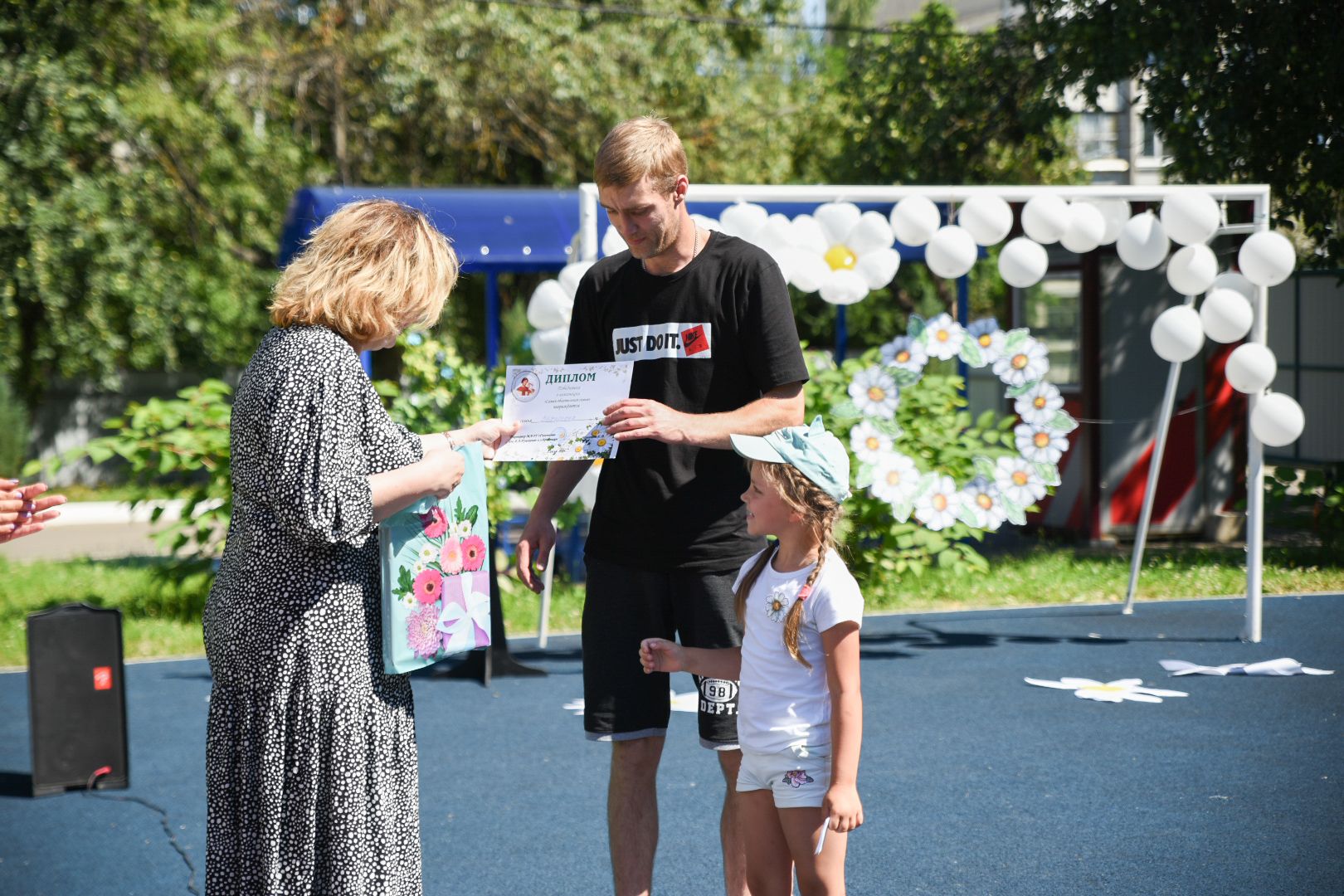 Бронницы, Детский сад Конфетти-Совхоз, Праздник семьи, день любви семьи и верности, Спортивный праздник,