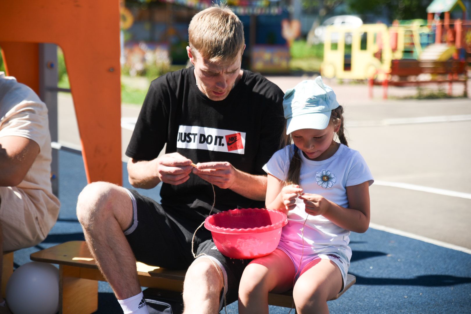 Бронницы, Детский сад Конфетти-Совхоз, Праздник семьи, день любви семьи и верности, Спортивный праздник,