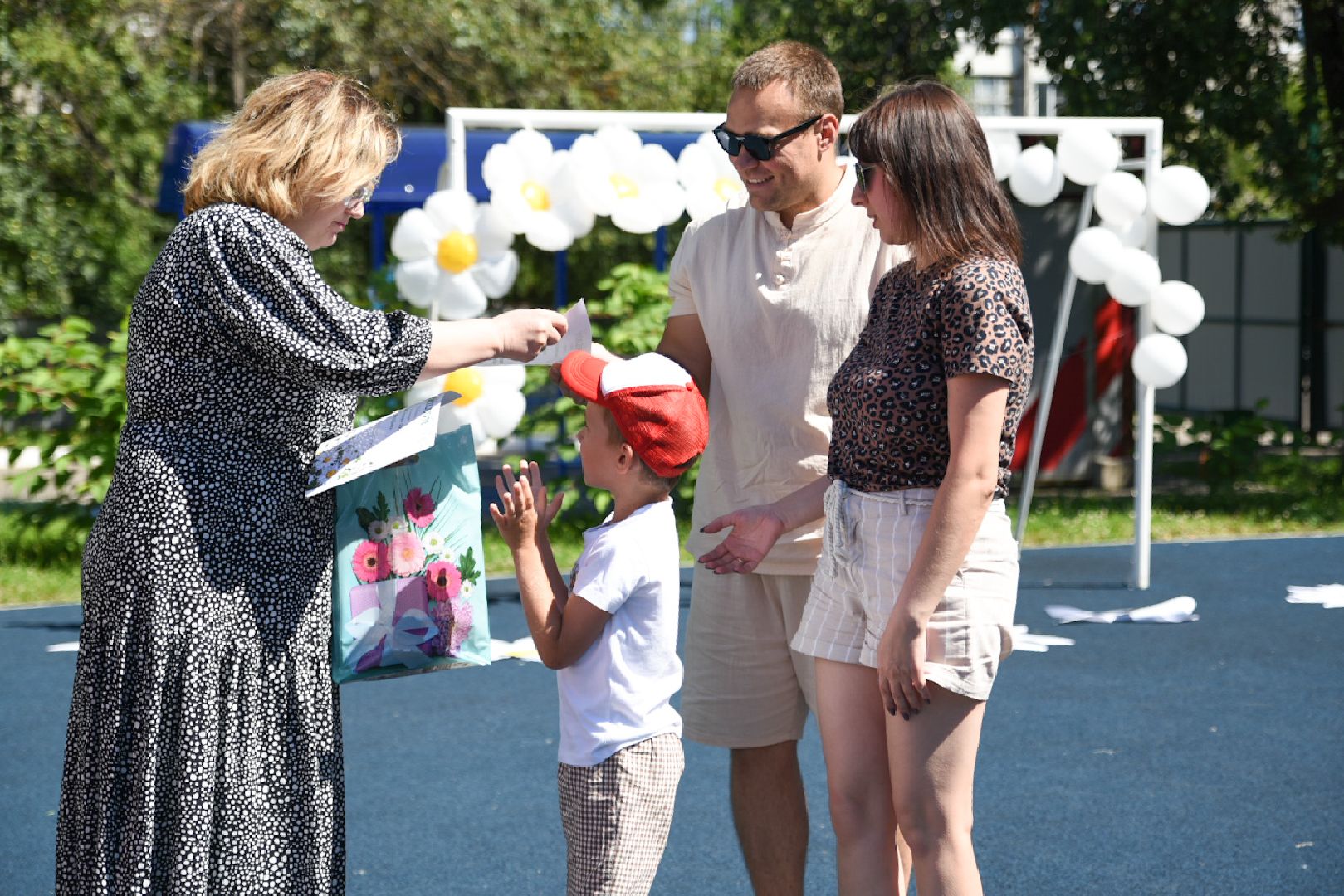 Бронницы, Детский сад Конфетти-Совхоз, Праздник семьи, день любви семьи и верности, Спортивный праздник,