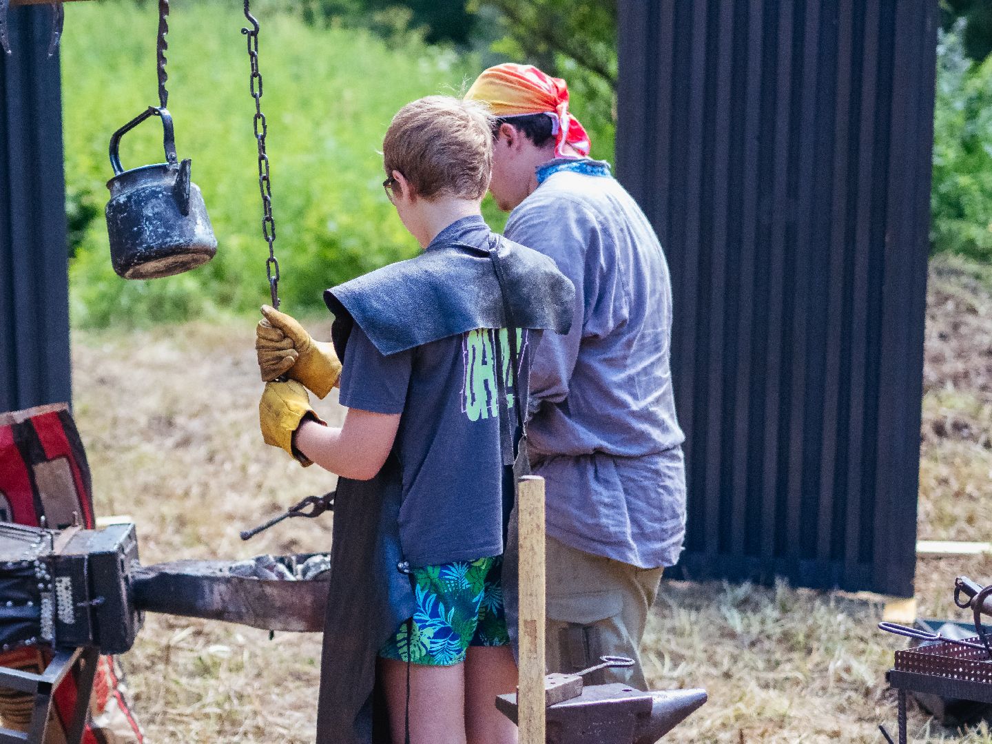 культура, истра, мероприятие, мастер-класс, кузнецы,