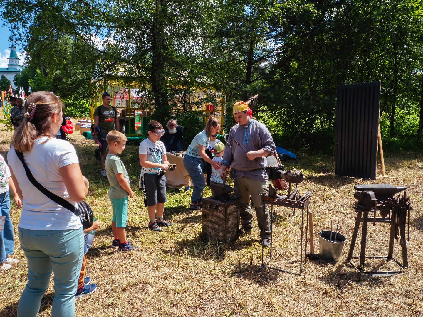 культура, истра, мероприятие, мастер-класс, кузнецы,