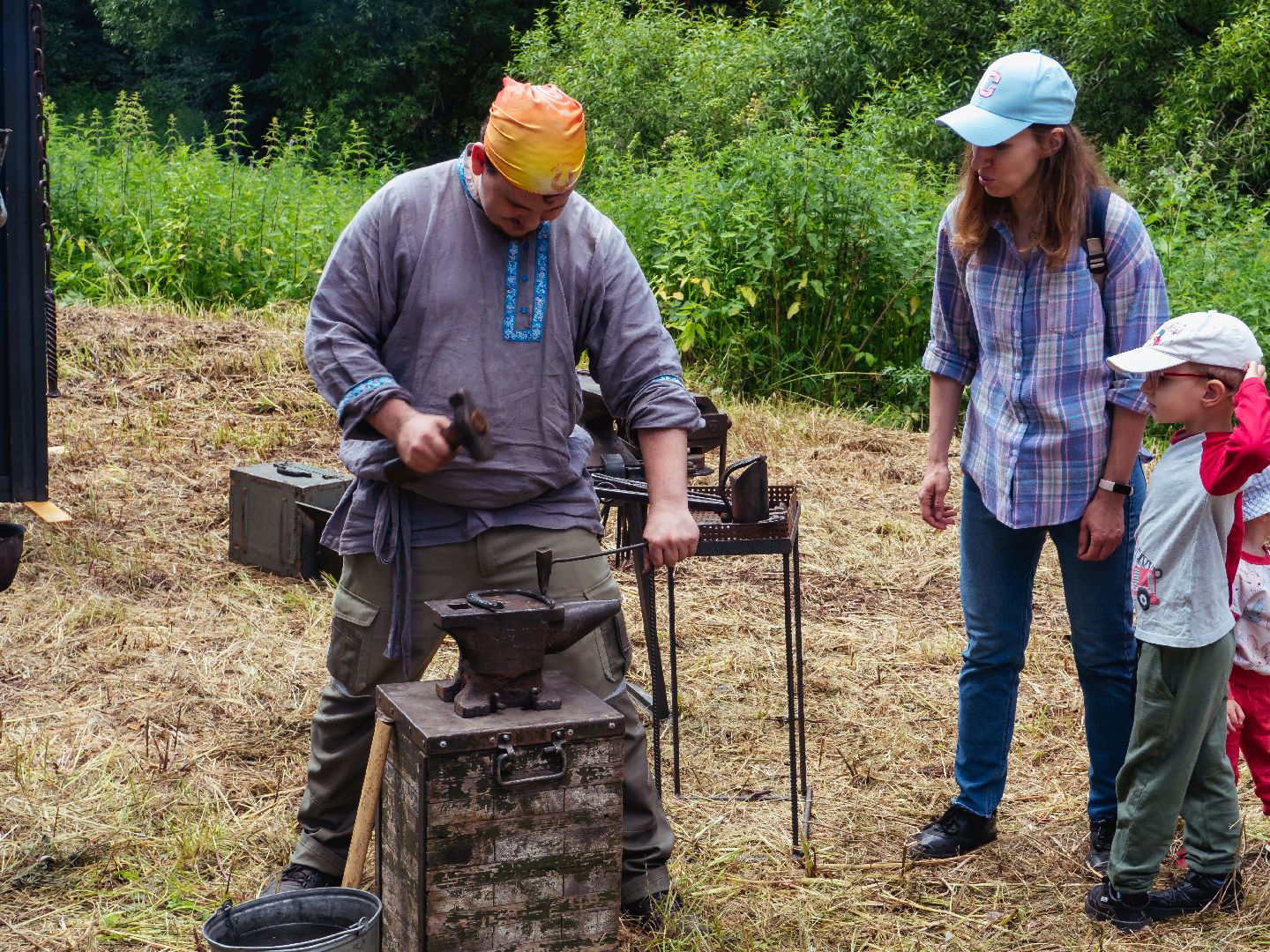 культура, истра, мероприятие, мастер-класс, кузнецы,